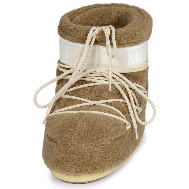 Moon Boot MB ICON LOW FLEECE Marrone Scarpe da neve Donna - 3