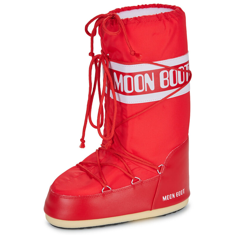 Moon Boot  MB ICON NYLON  Rosso -  Scarpe da neve Donna - 4