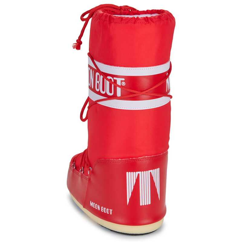 Moon Boot  MB ICON NYLON  Rosso -  Scarpe da neve Donna - 5