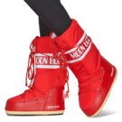 Moon Boot  MB ICON NYLON  Rosso -  Scarpe da neve Donna - 8