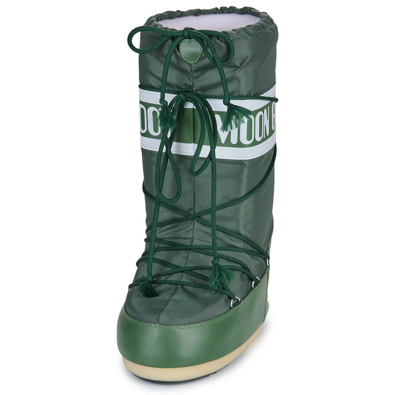 Moon Boot  MB ICON NYLON  Verde -  Scarpe da neve Donna - 3