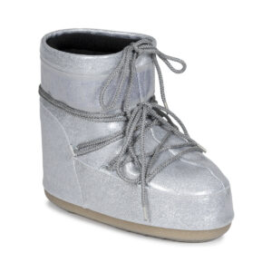 Moon Boot  MB ICON LOW GLITTER  Argento -  Scarpe da neve Donna