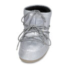 Moon Boot  MB ICON LOW GLITTER  Argento -  Scarpe da neve Donna - 3