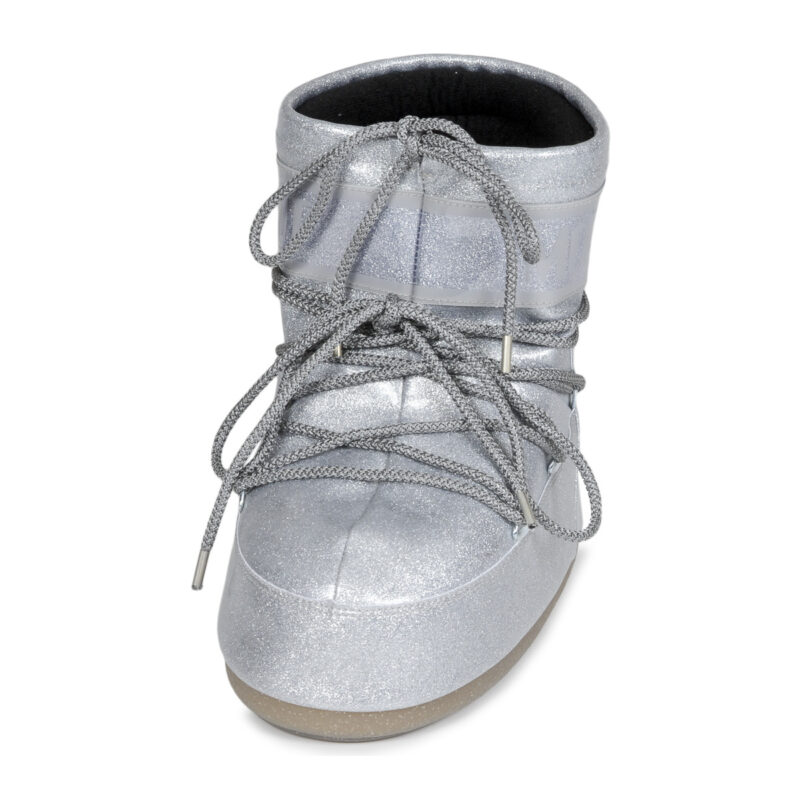 Moon Boot  MB ICON LOW GLITTER  Argento -  Scarpe da neve Donna - 3