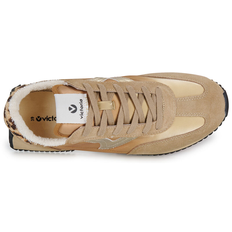 Victoria COSMOS Braune Low Sneakers f&uuml;r Damen - Gr&ouml;&szlig;e 6