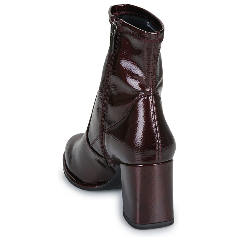Tamaris 25357-568 Rosso Stivaletti Donna - 5