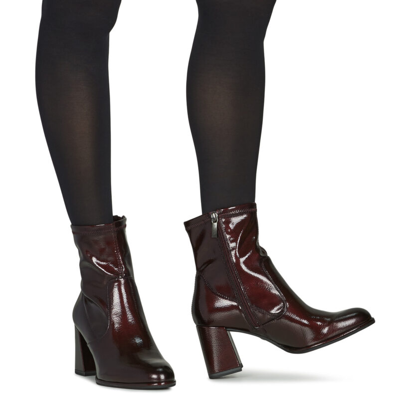 Tamaris 25357-568 Rosso Stivaletti Donna - 8