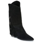 Exé Shoes 515-ORLANDO-SUEDE-BLACK Nero Stivali con tacco Donna - 1