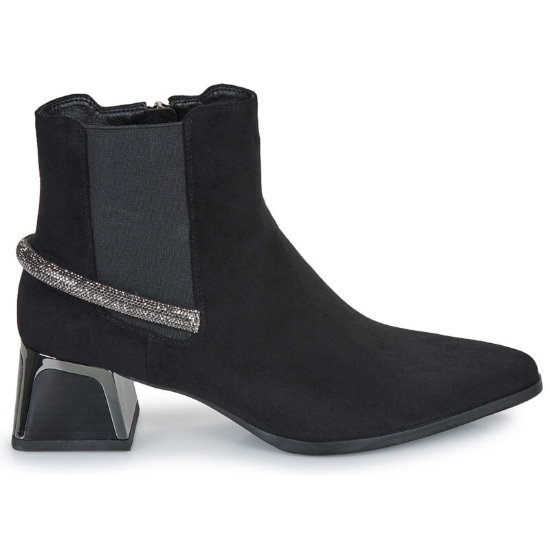 Exé Shoes P1811-T941-FABRIC-BLACK Nero Stivaletti Donna - 2