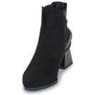 Exé Shoes P1811-T941-FABRIC-BLACK Nero Stivaletti Donna - 3