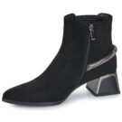 Exé Shoes P1811-T941-FABRIC-BLACK Nero Stivaletti Donna - 4