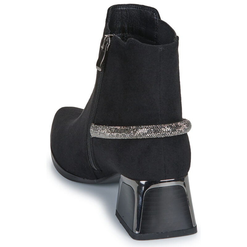 Exé Shoes P1811-T941-FABRIC-BLACK Nero Stivaletti Donna - 5