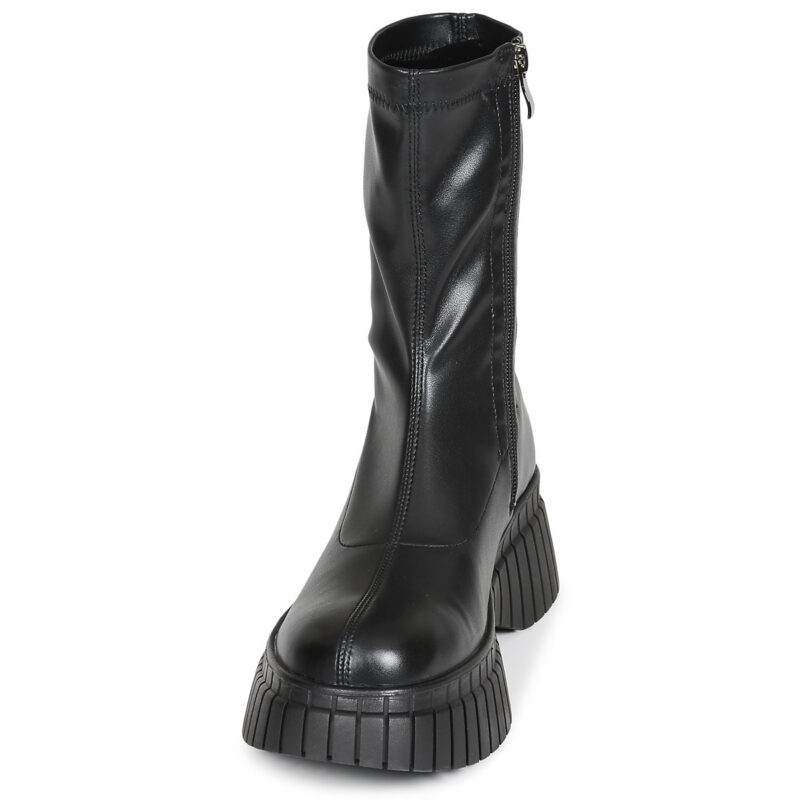Ex&eacute; Shoes W3611-R6290-PU-BLACK Nero Stivaletti Donna - 3