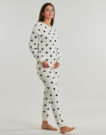 Petit Bateau CLOWN Wei&szlig; Schlafanzug-Sets Damen - 3