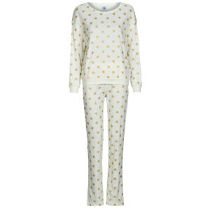 Completi pigiami  Petit Bateau  CLUST  Bianco -  Completi pigiami Abbigliamento Donna