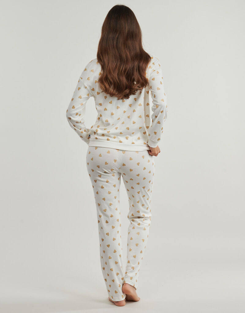 Petit Bateau CLUST Pyjamasets Wei&szlig; Damen-Pyjamasets - 4