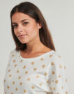 Petit Bateau CLUST Pyjamasets Wei&szlig; Damen-Pyjamasets - 5