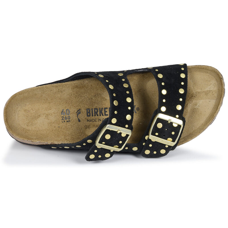 BIRKENSTOCK  Arizona Rivet  Nero -  Ciabatta Donna - 6