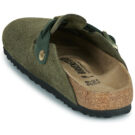 BIRKENSTOCK Boston Pelle / Huilé / Suede / Timo / Stretto Kaki Zoccoli Donna - 5