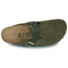 BIRKENSTOCK Boston Pelle / Huilé / Suede / Timo / Stretto Kaki Zoccoli Donna - 6