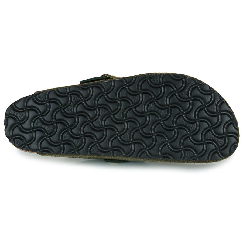 BIRKENSTOCK Boston Pelle / Huilé / Suede / Timo / Stretto Kaki Zoccoli Donna - 7
