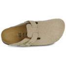 BIRKENSTOCK Boston Suede / Sandcastle / Stretto Beige Zoccoli Donna - 6