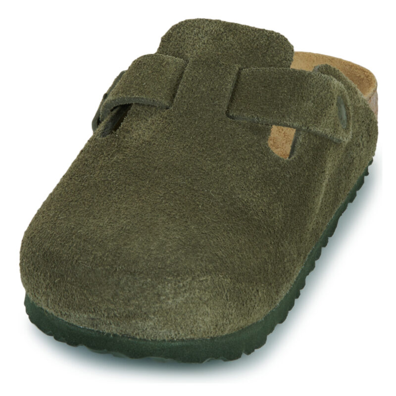 BIRKENSTOCK Boston Suede / Timo / Stretto Kaki Zoccoli Donna - 3