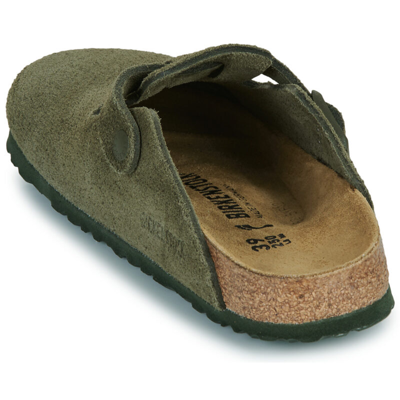 BIRKENSTOCK Boston Suede / Timo / Stretto Kaki Zoccoli Donna - 5