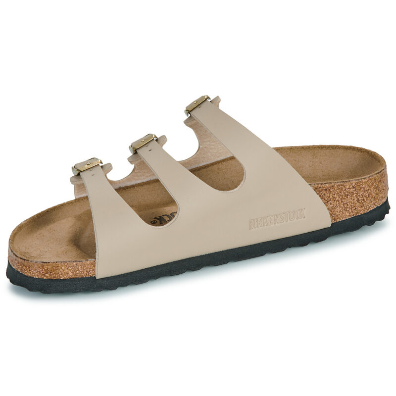 BIRKENSTOCK Florida Birko-flor / Sandcastle / Narrow Beige Women's Clog - 4
