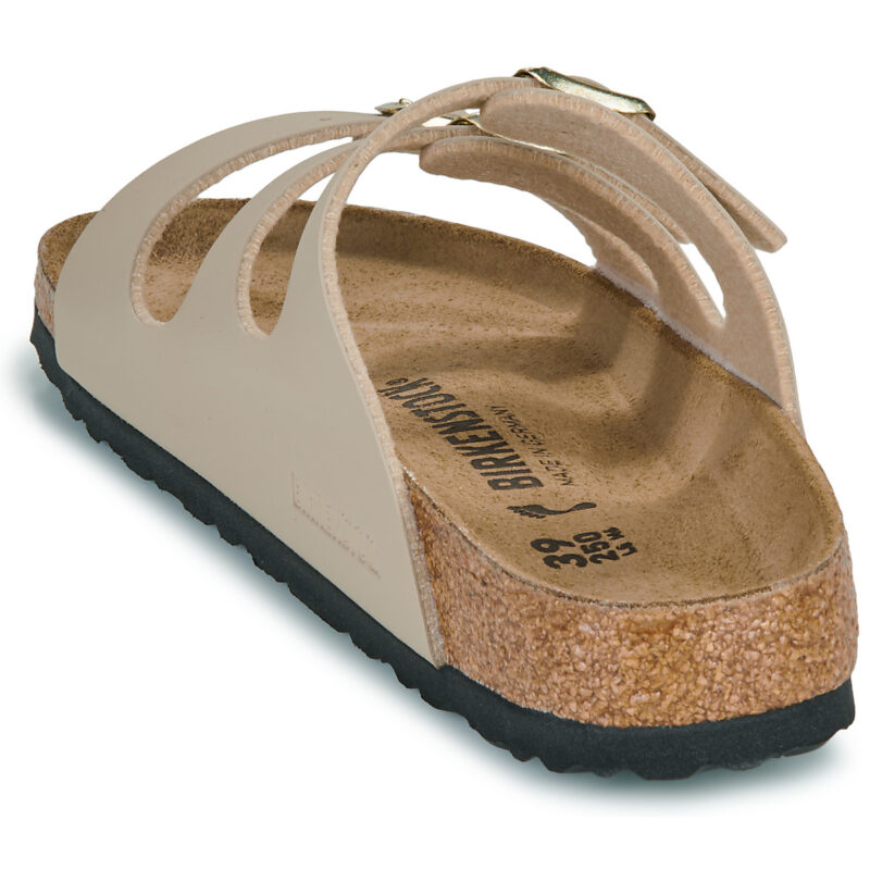 BIRKENSTOCK Florida Birko-flor / Sandcastle / Narrow Beige Women's Clog - 5