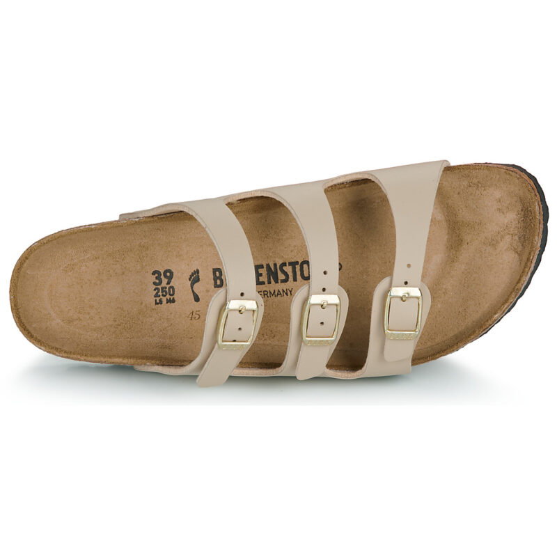 BIRKENSTOCK Florida Birko-flor / Sandcastle / Narrow Beige Women's Clog - 6