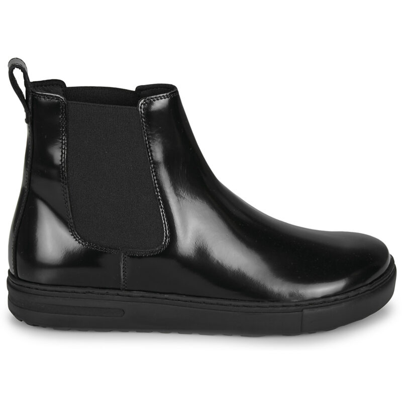 BIRKENSTOCK Bend Chelsea Pelle / High / Luce / Black / Stretto Nero Stivaletti Donna - 2