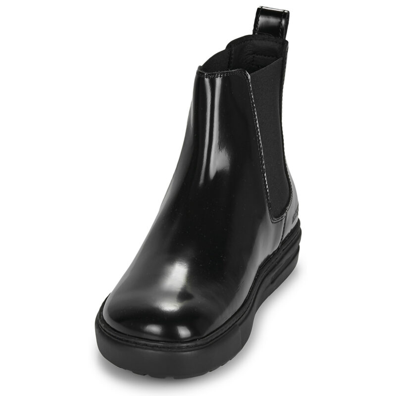 BIRKENSTOCK Bend Chelsea Pelle / High / Luce / Black / Stretto Nero Stivaletti Donna - 3