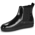 BIRKENSTOCK Bend Chelsea Pelle / High / Luce / Black / Stretto Nero Stivaletti Donna - 4