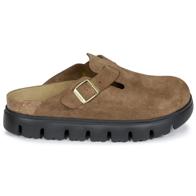 Papillio Boston Chunky Suede Marrone Zoccoli Donna - 2