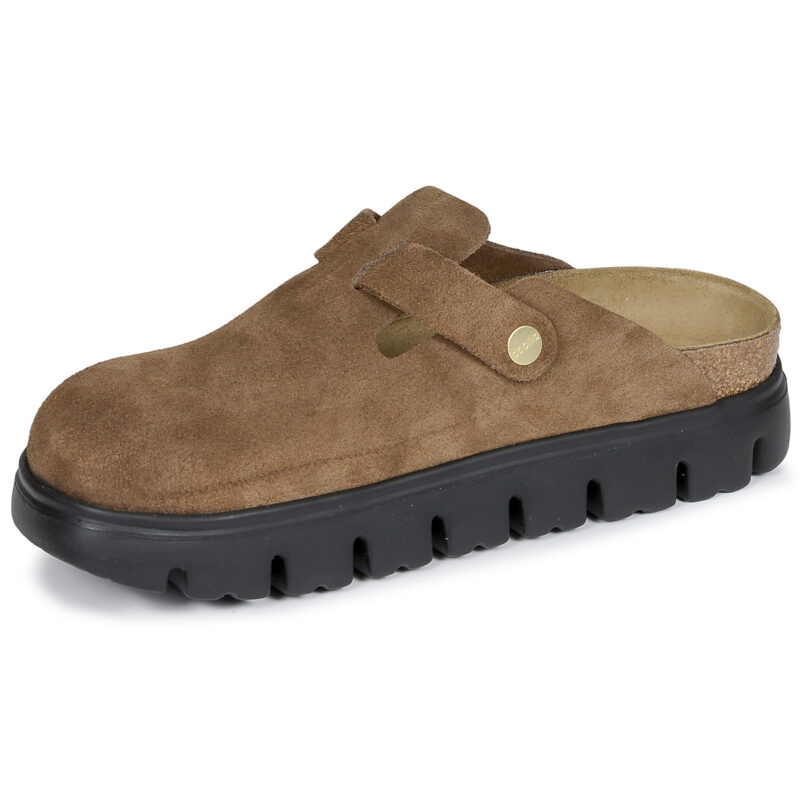 Papillio Boston Chunky Suede Marrone Zoccoli Donna - 4