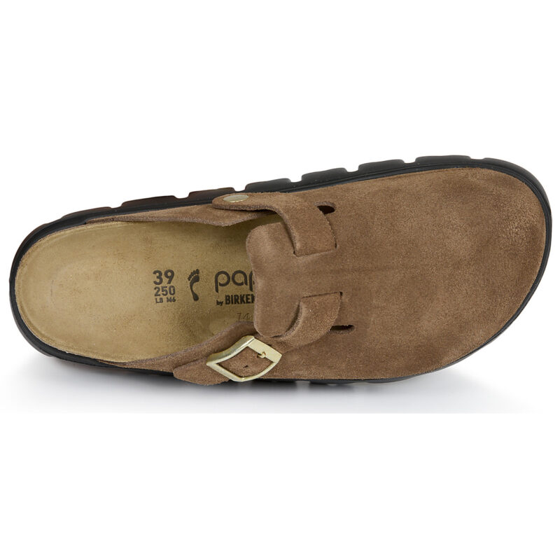 Papillio Boston Chunky Suede Marrone Zoccoli Donna - 6