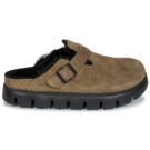 Papillio Boston Chunky Shearling Beige Zoccoli Donna - 2