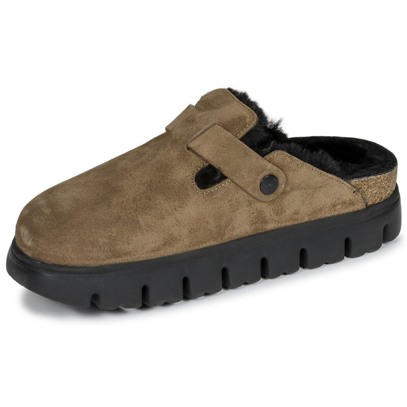 Papillio Boston Chunky Shearling Beige Zoccoli Donna - 4