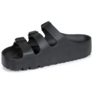 BIRKENSTOCK Florida III Flex Platform EVA Eva / Black / Narrow Black Women's Sandal - 4