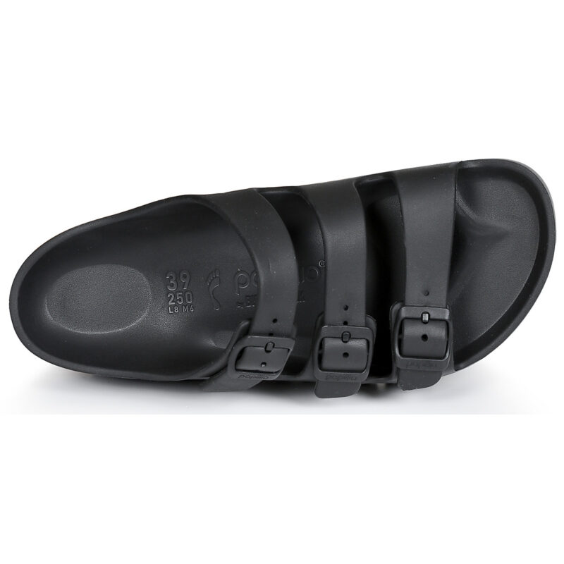 BIRKENSTOCK Florida III Flex Platform EVA Eva / Black / Narrow Black Women's Sandal - 6