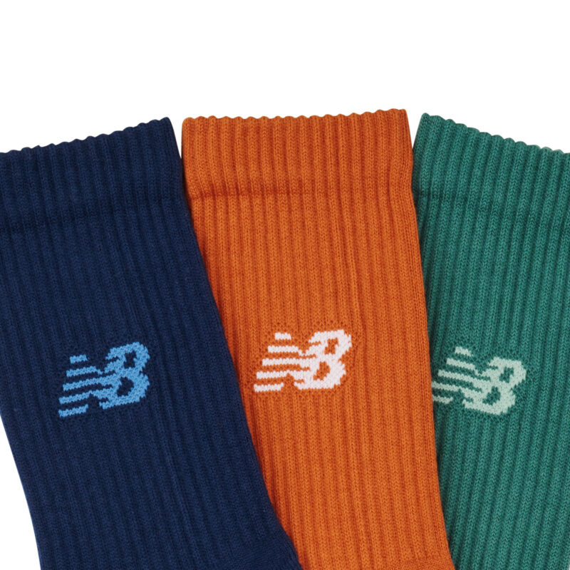 Calze sportive New Balance ACTIVE CUSHION CREW SOCKS 3 PACKES Multicolore Calze sportive Donna - 2