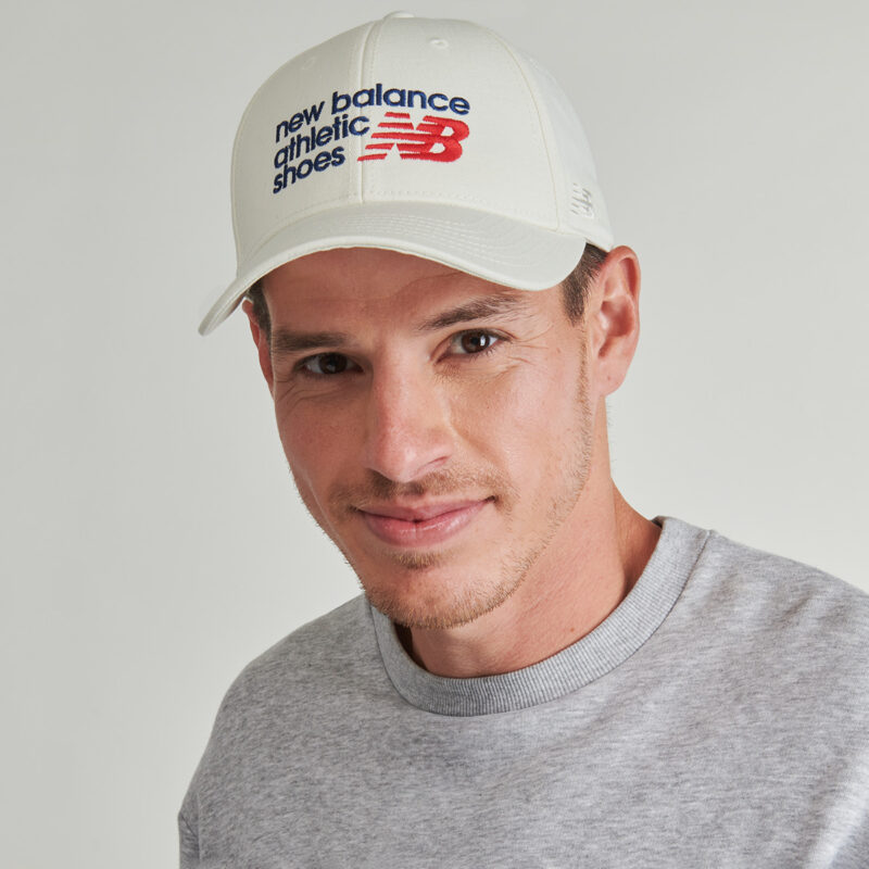 Cappellino New Balance PANEL NB ATHLETICS STRUCTURED HAT Bianco Cappellini Donna - 4