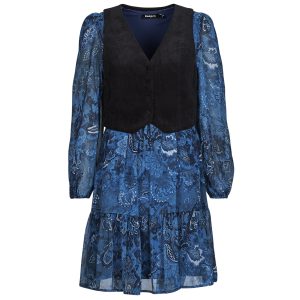 Abito corto    CHALECO  Blu
