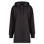 Abito corto    FLEECE DRESS  Nero