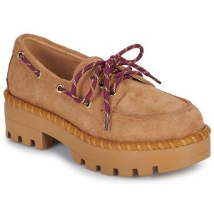 BOAT SUEDE  Marrone
