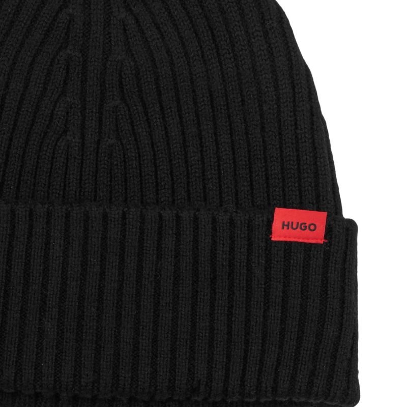 Beanie HUGO Xola Black Caps Men - 3