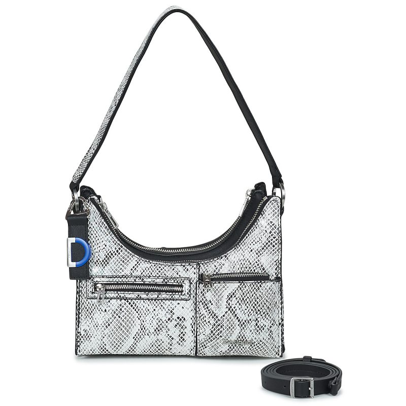Borsa a spalla donna Desigual  DELTA VEGA  Nero Desigual 8445110717356