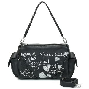 Borsa a spalla donna Desigual  SESHAT HABANA  Nero Desigual 8445110717134