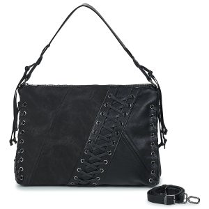 Borsa a spalla donna Desigual  TANGO BLACK PATCH LEIRIA  Nero Desigual 8445110717066